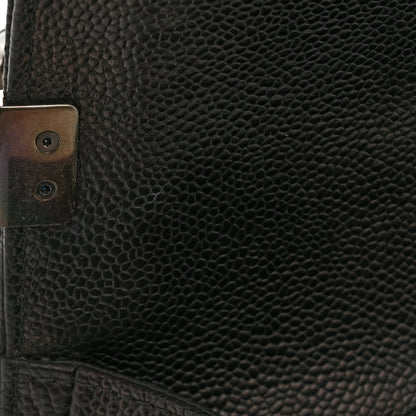 Chanel Caviar Quilted Medium Boy Flap Black 12 of 14