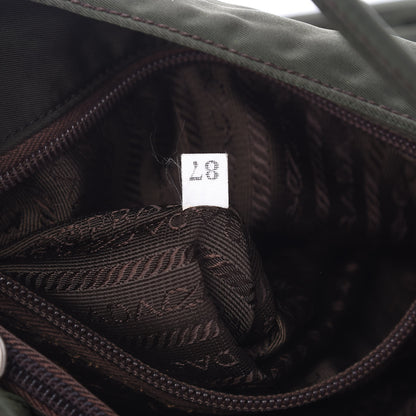 Prada Nylon Vela Shoulder Bag Mimetico 7 of 10