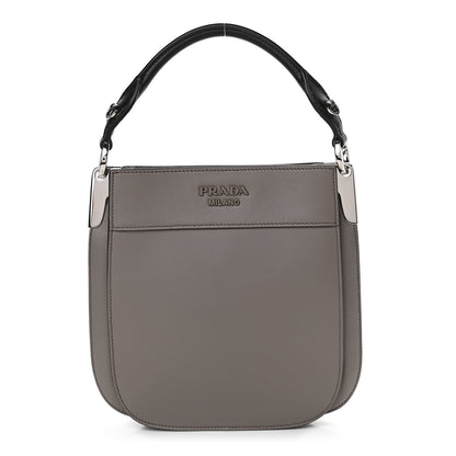Prada City Calfskin Small Margit Bag Argilla Black 1 of 10