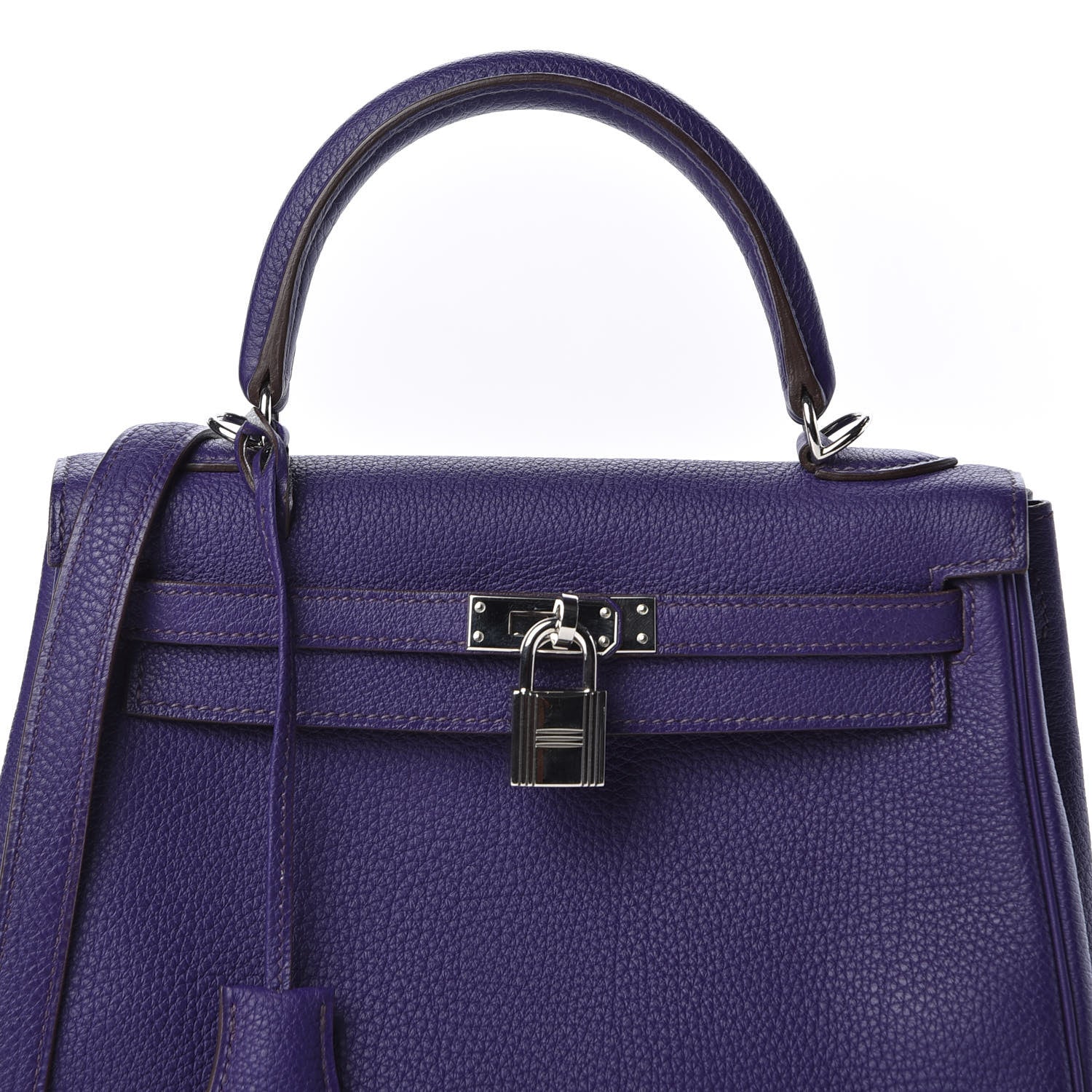Hermes Togo Kelly Retourne 25 Iris 8 of 8