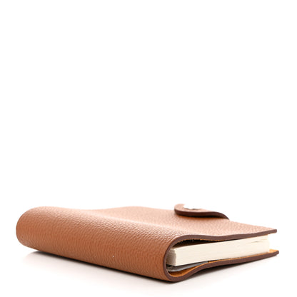 Hermes Togo Ulysse Mini Notebook Cover Gold 4 of 10