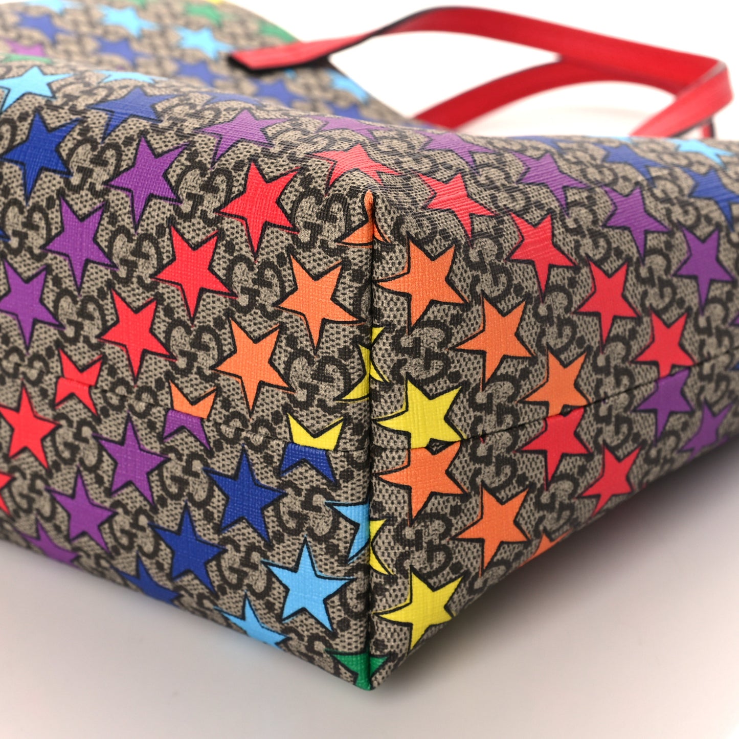 GG Supreme Monogram Childrens Star Print Tote Multicolor