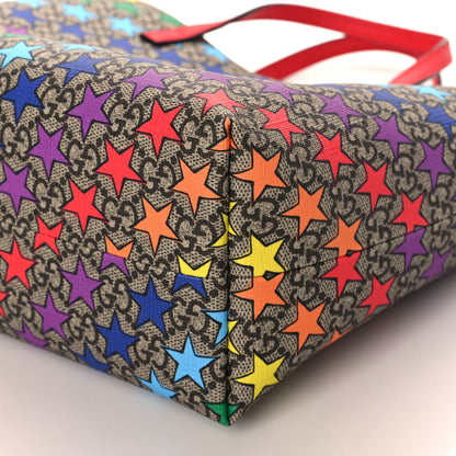 Gucci GG Supreme Monogram Childrens Star Print Tote Multicolor 10 of 10