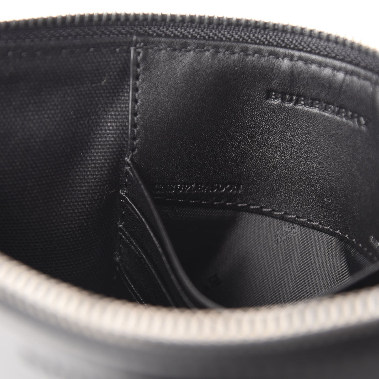 Mega Check Peyton Crossbody Clutch Bag Black