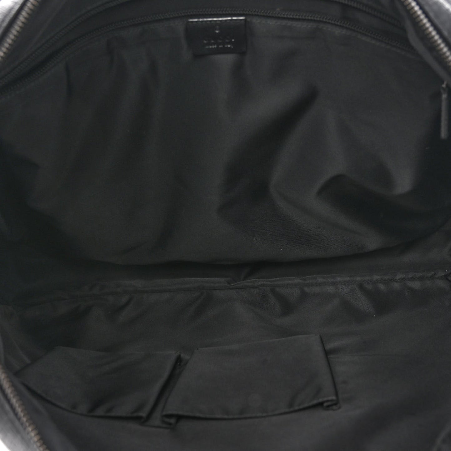 GG Supreme Monogram Briefcase Black Grey