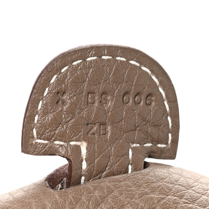 Hermes Taurillon Clemence Evelyne III PM Etoupe 8 of 10