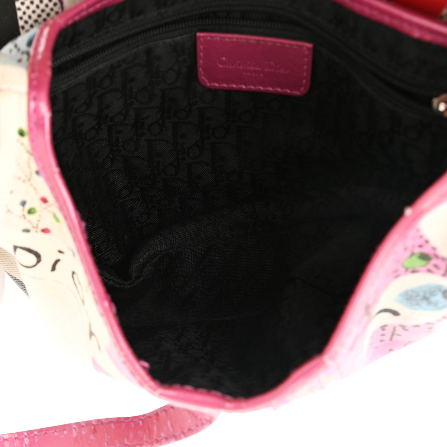Canvas Filth Saddle Bag Multicolor