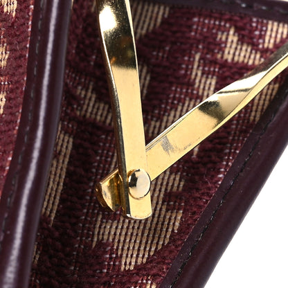 Christian Dior Monogram Coin Purse  Burgundy 7 of 10