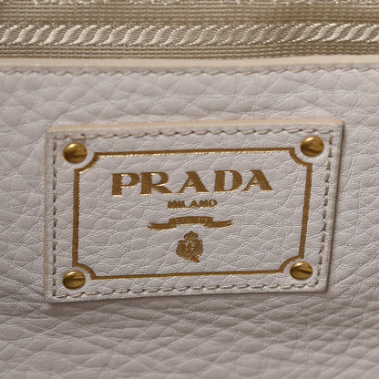 Prada Cervo Deerskin Tote Talco 7 of 21