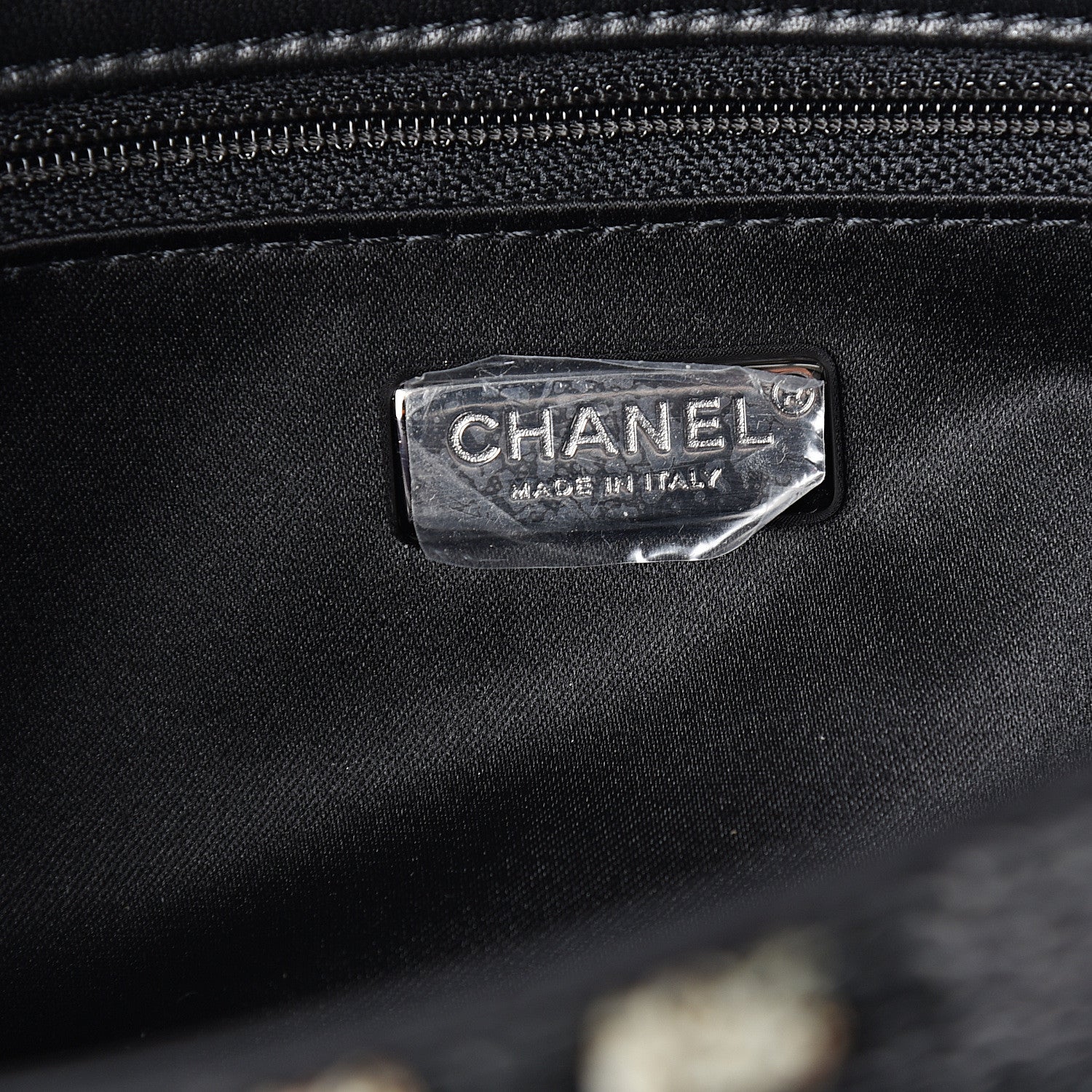 Chanel Sequin Mini Flap Beige Black 5 of 10
