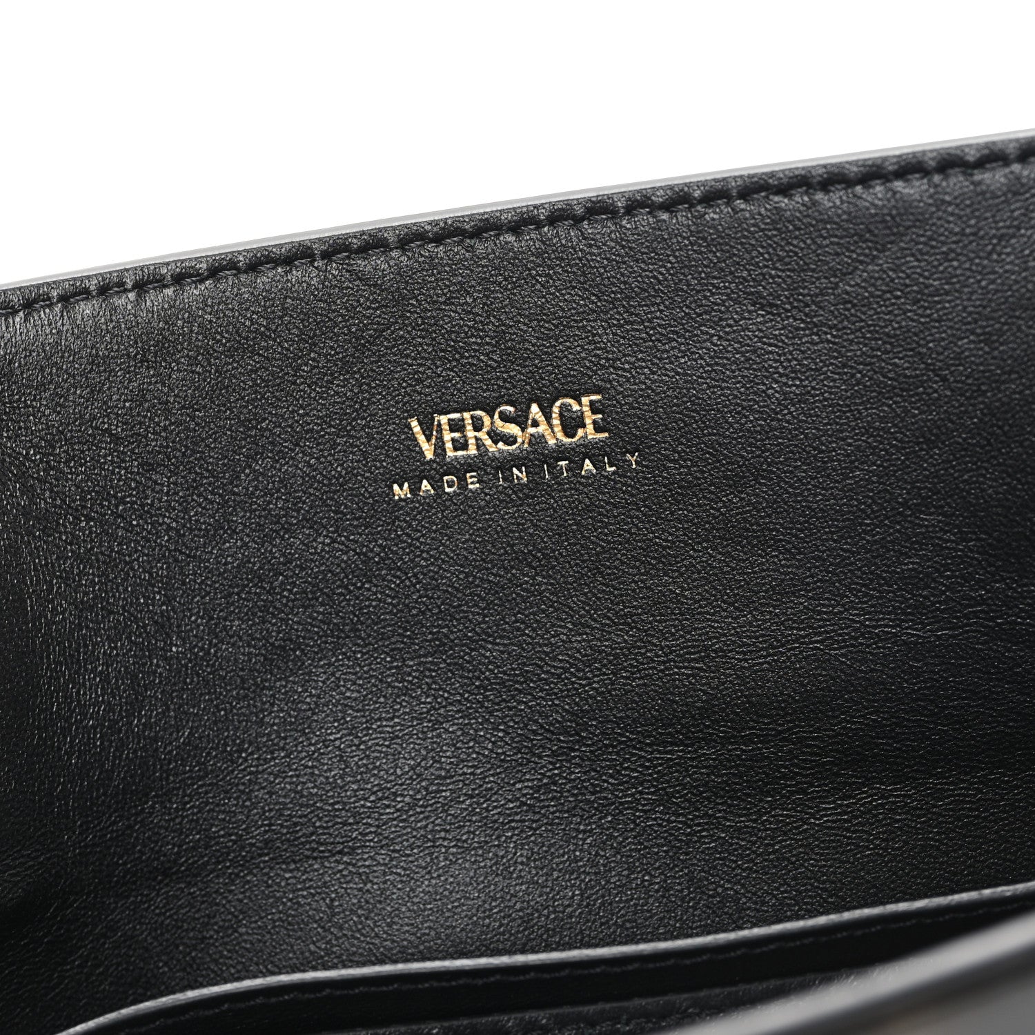 Versace Calfskin Medusa '95 Tote Bag Black 6 of 11