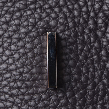 Hermes Taurillon Clemence Birkin 35 Prunoir 17 of 31