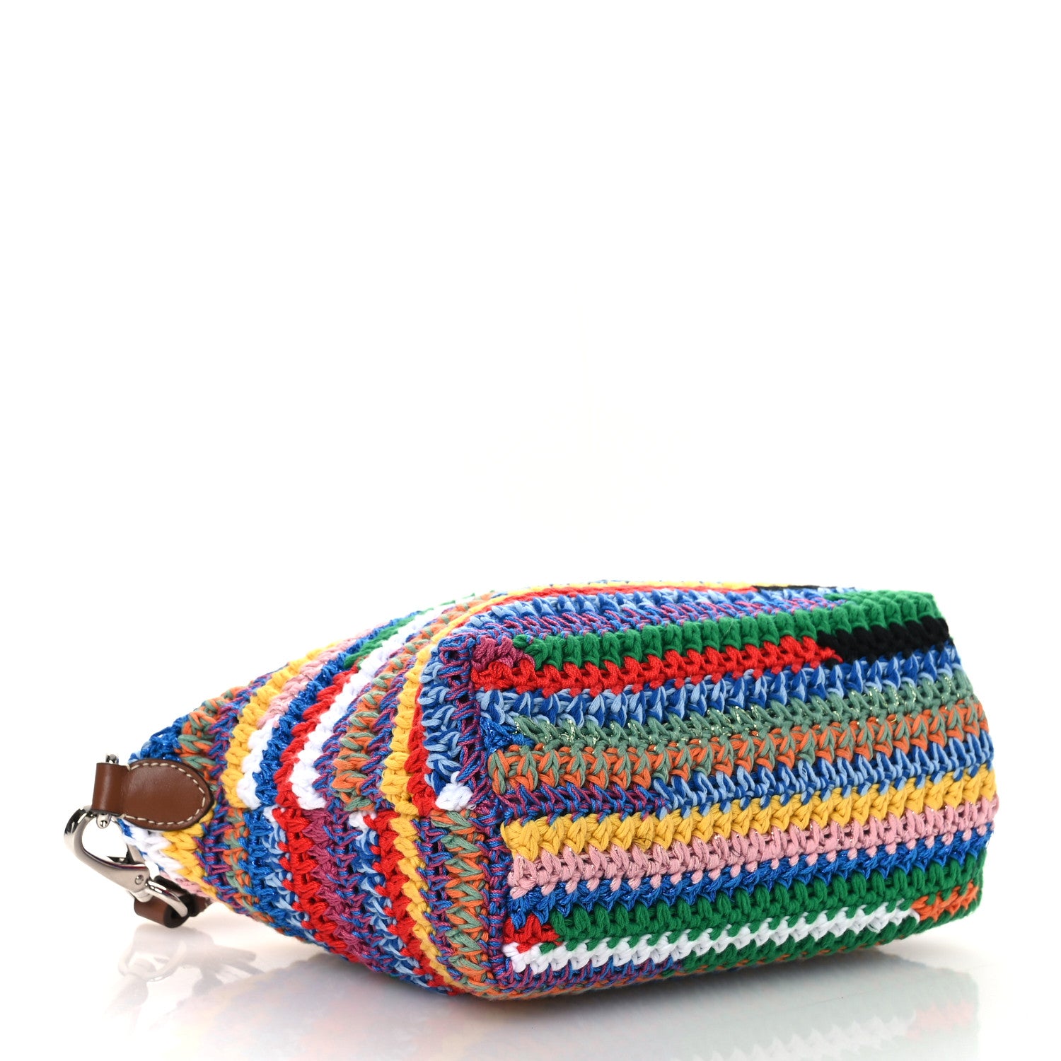 Miu Miu Fabric Crochet Pouch Multicolor 4 of 12