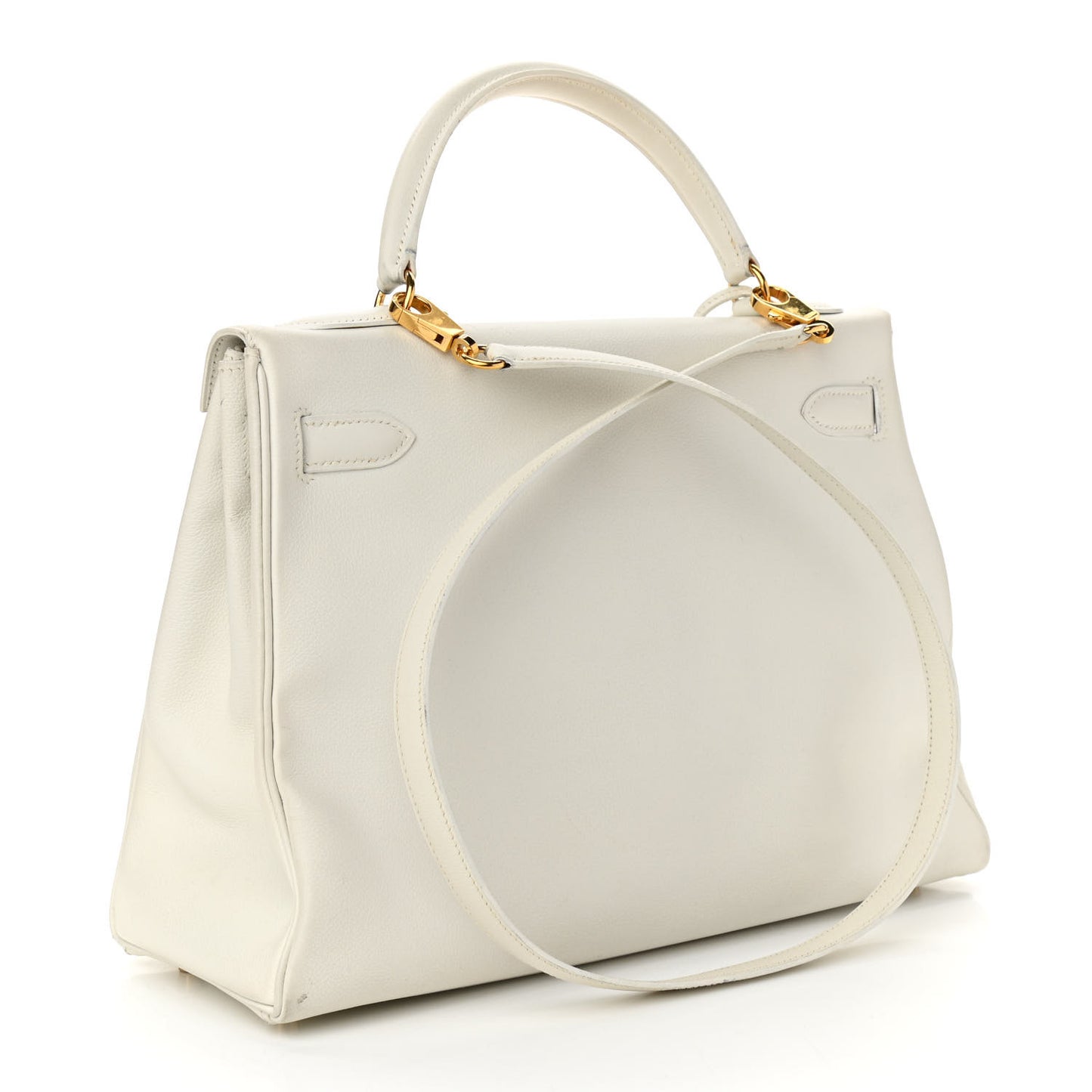 Evercolor Kelly Retourne 32 White