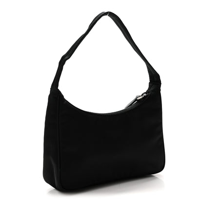 Prada Tessuto Nylon Mini Re-Edition 2000 Bag Black 3 of 9