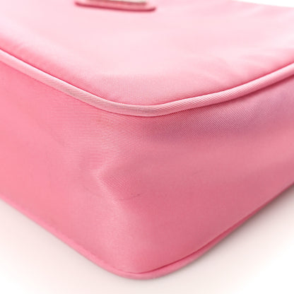 Prada Tessuto Nylon Mini Re-Edition 2000 Bag Begonia 10 of 11
