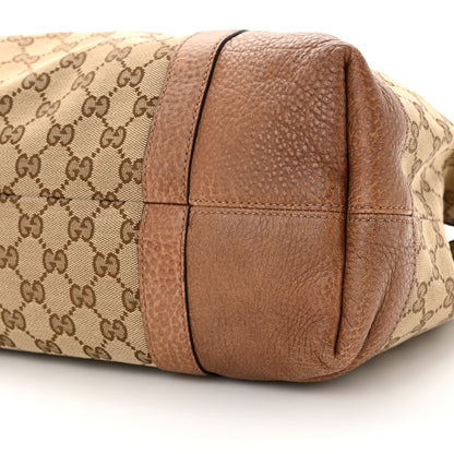 Gucci Monogram Old Libeccio Miss GG Tote Beige Ebony Light Brown 10 of 14