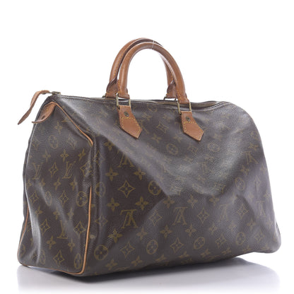 Louis Vuitton Monogram Speedy 35 2 of 13