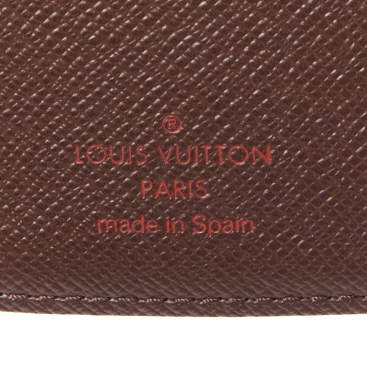 Damier Ebene Small Ring Agenda Cover