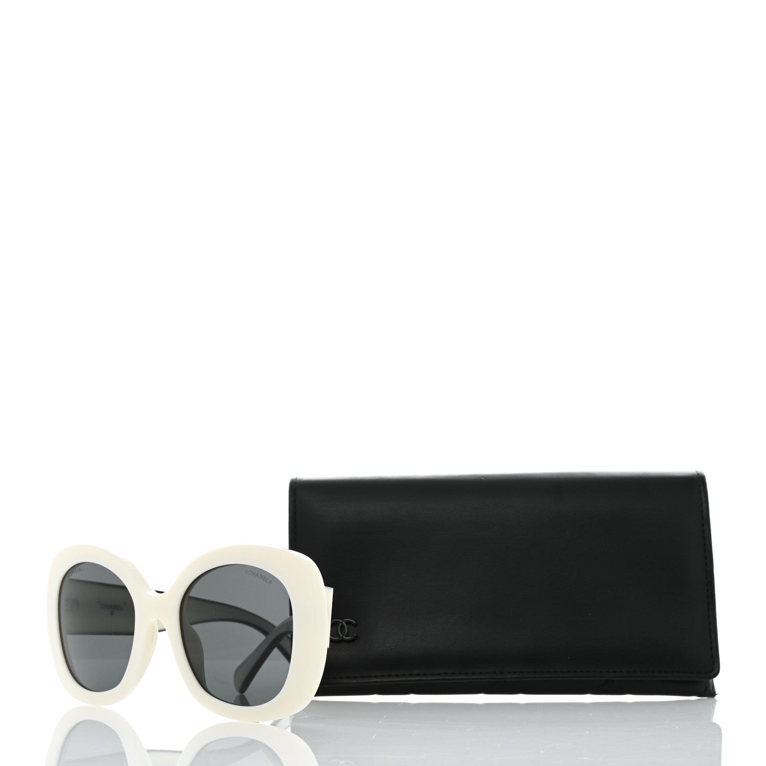 Chanel Acetate Sunglasses 71414A White 8 of 8