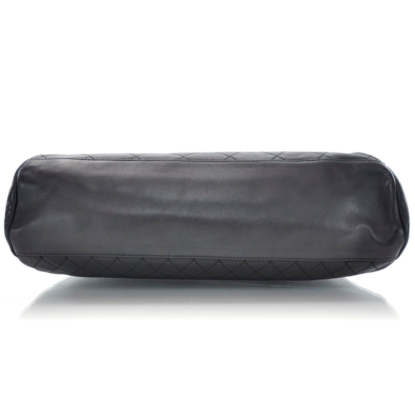 Lambskin Quilted New Lock Flap Black