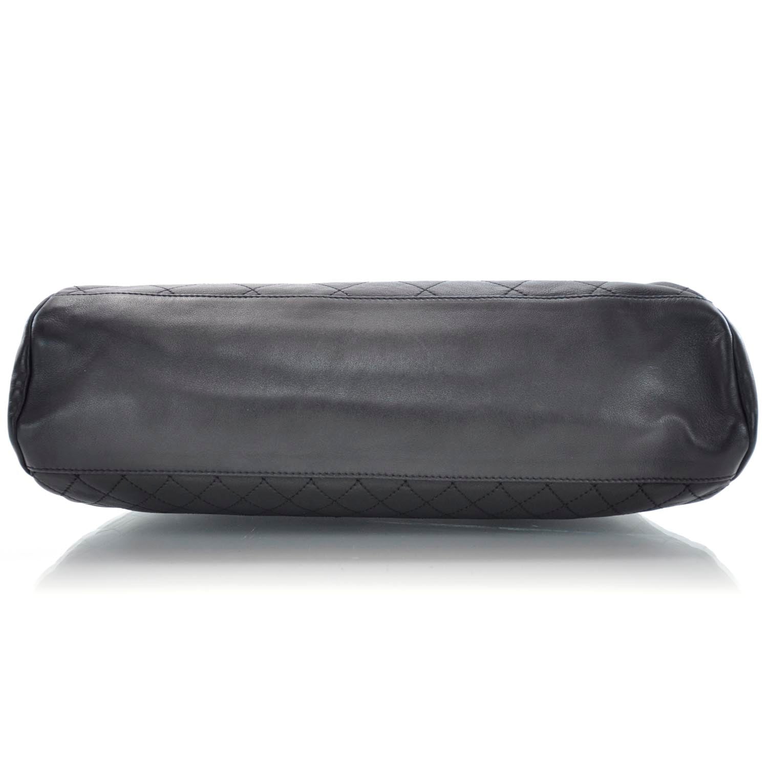 Chanel Lambskin Quilted New Lock Flap Black 6 of 10