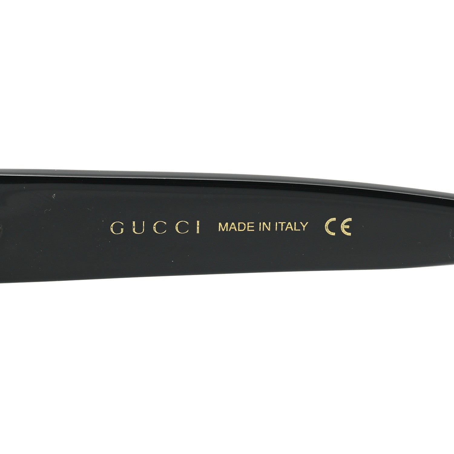 Gucci Acetate Stars Cat Eye Sunglasses GG0116S Black 6 of 7