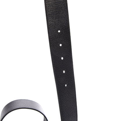 Gucci Textured Calfskin Double G 40mm Belt 85 34 Black 5 of 6