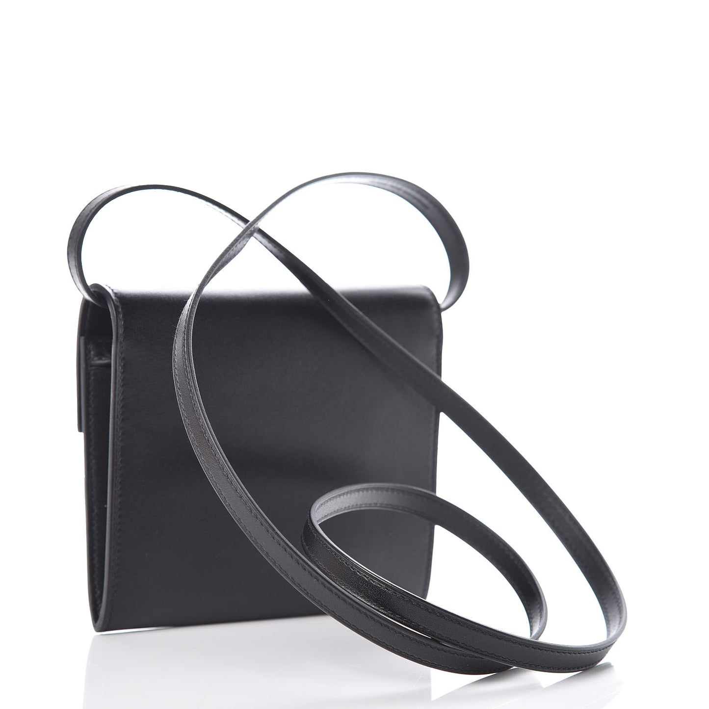 Villandry Calfskin Mini Cinhetic Wallet Black