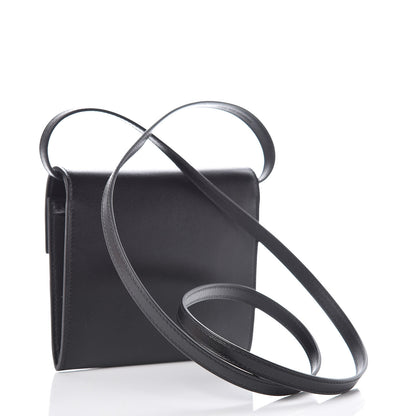 Hermes Villandry Calfskin Mini Cinhetic Wallet Black 3 of 10