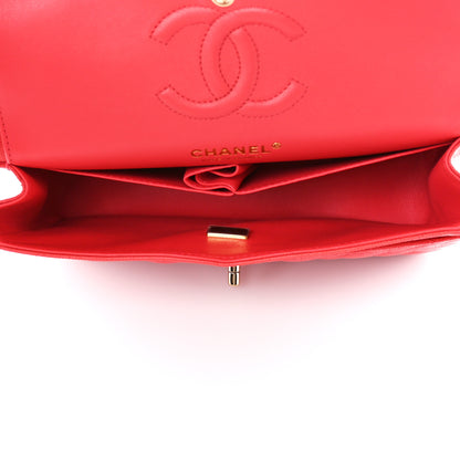Chanel Caviar Quilted Small Double Flap Red 5 of 12