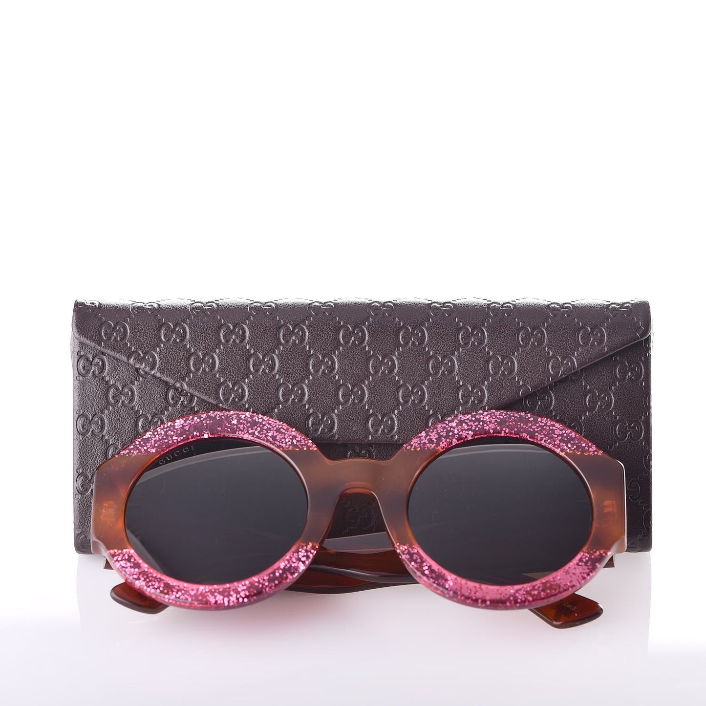 Acetate Round GG0084S Sunglasses Pink