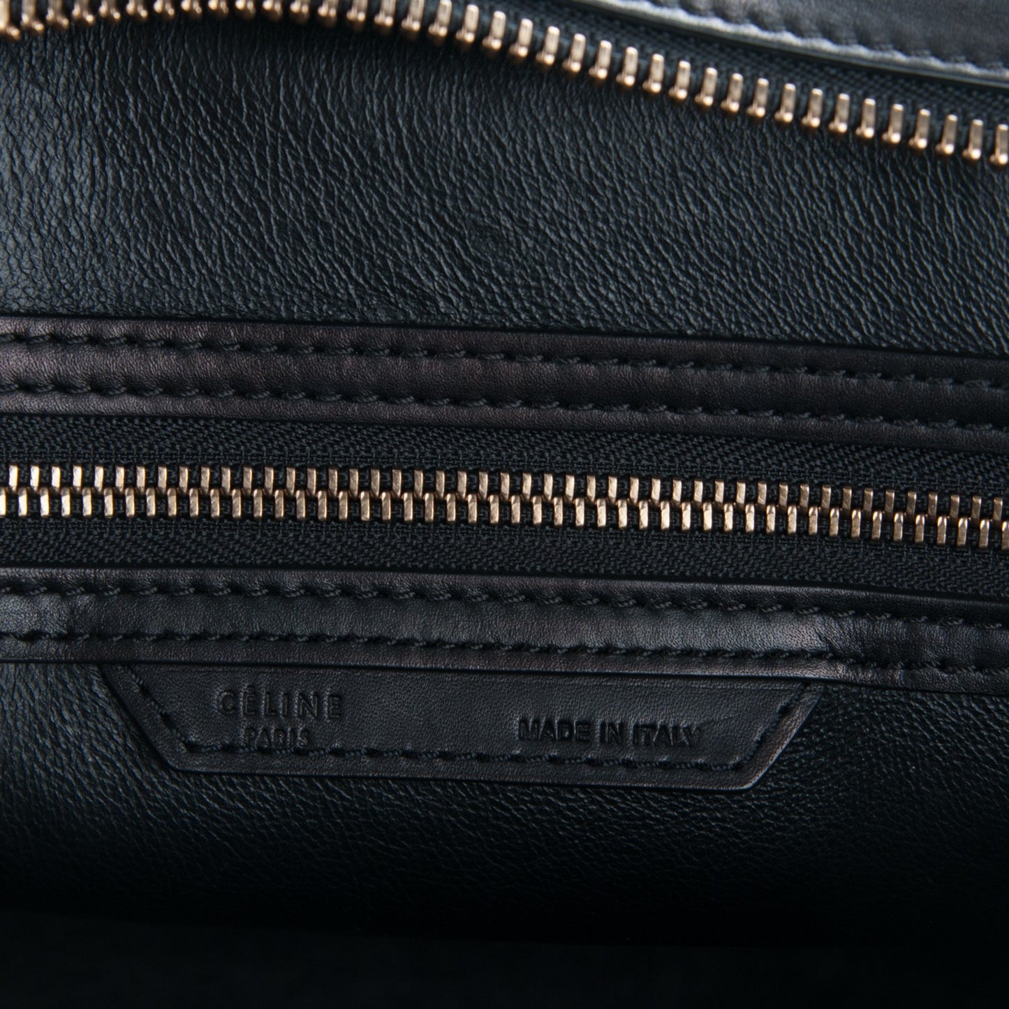 Smooth Calfskin Suede Mini Tri-Color Luggage Almond