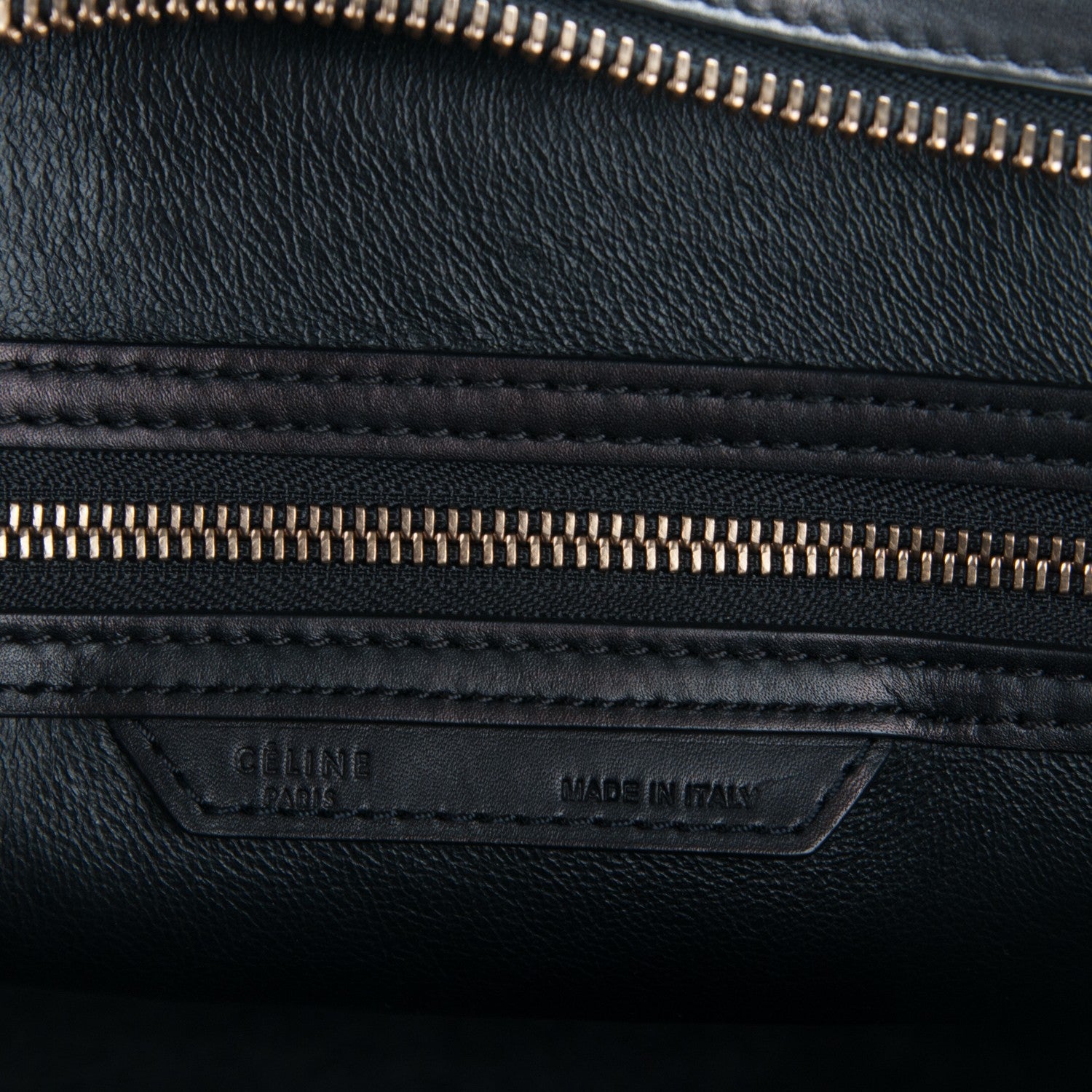 Celine Smooth Calfskin Suede Mini Tri-Color Luggage Almond 7 of 8