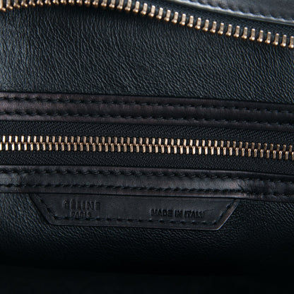 Celine Smooth Calfskin Suede Mini Tri-Color Luggage Almond 7 of 8
