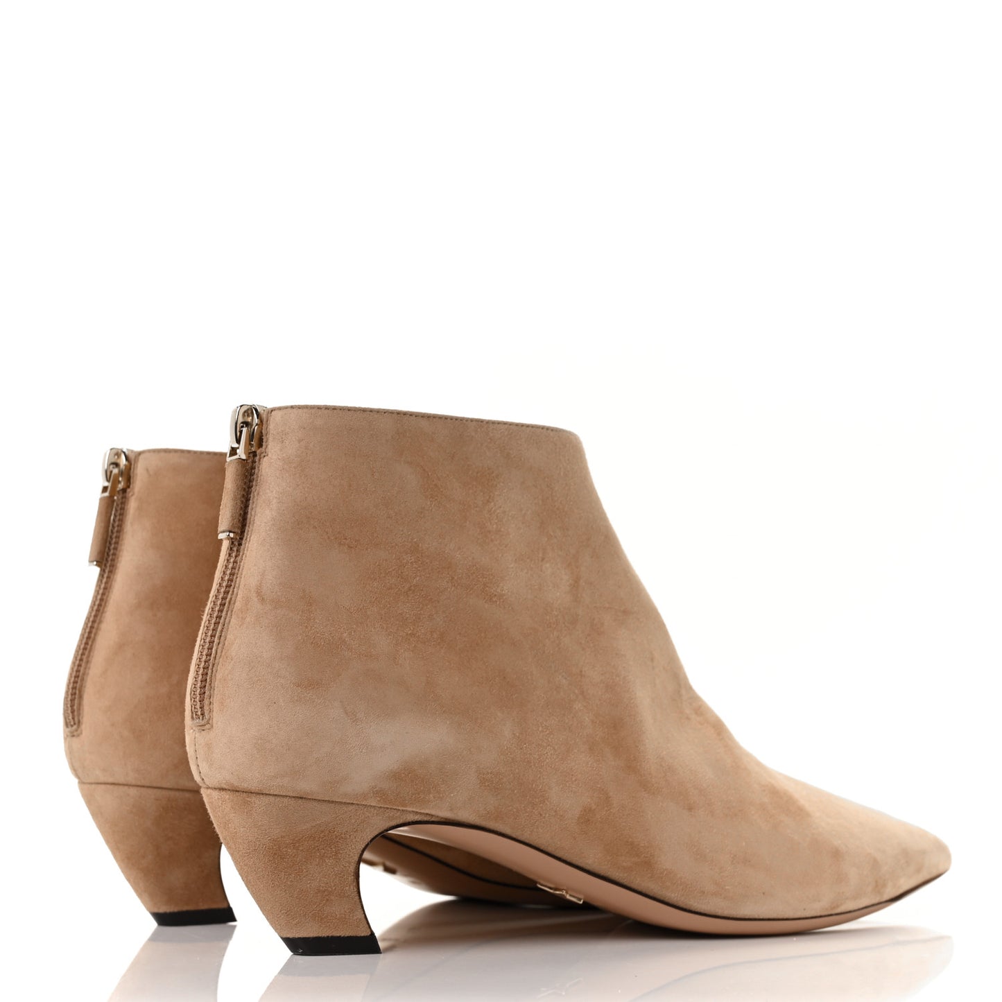 Suede I-Dior Boots 40 Camel