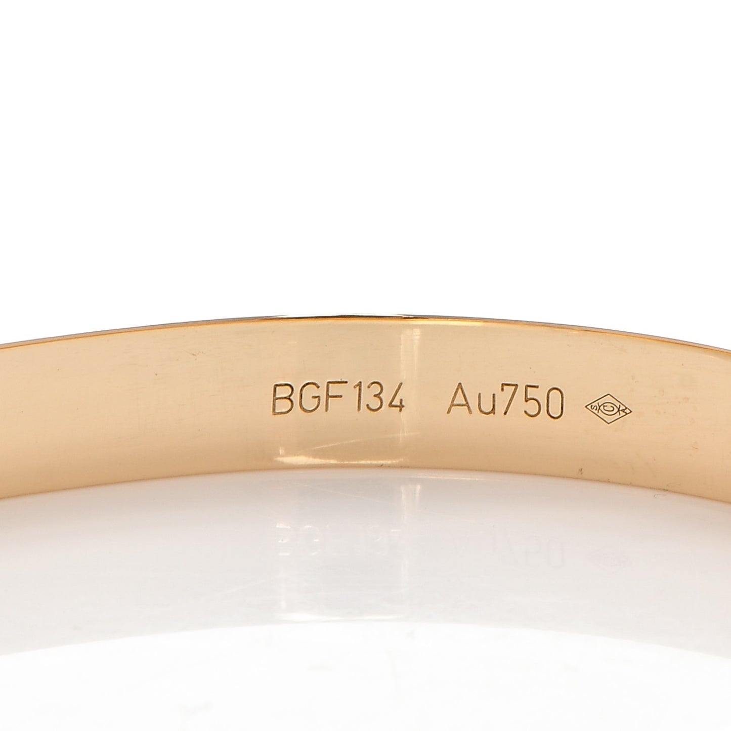 18K Yellow Gold LOVE Bracelet 18