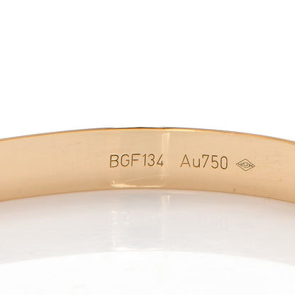 Cartier 18K Yellow Gold LOVE Bracelet 18 5 of 8