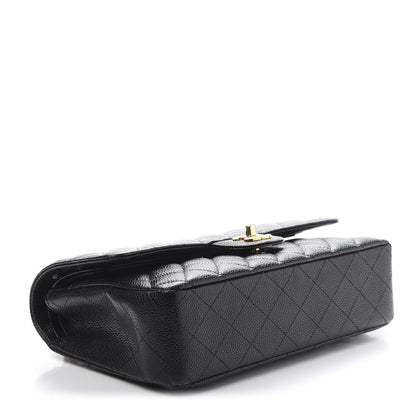 Chanel Caviar Quilted Medium Double Flap Black 4 of 12