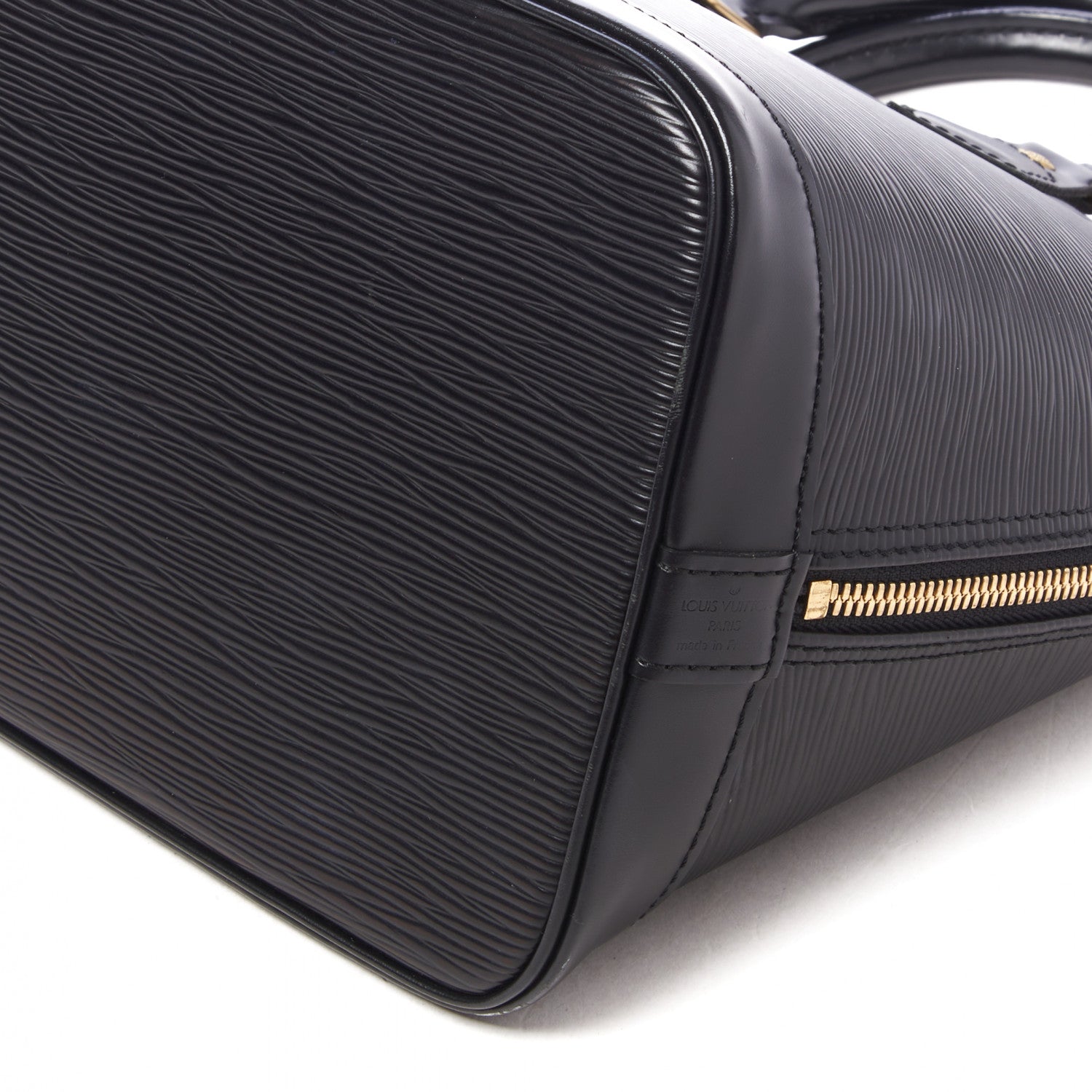 Louis Vuitton Epi Alma PM Black 4 of 8