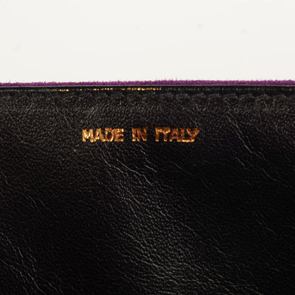 Chanel Suede Timeless Mini Flap Purple 7 of 8