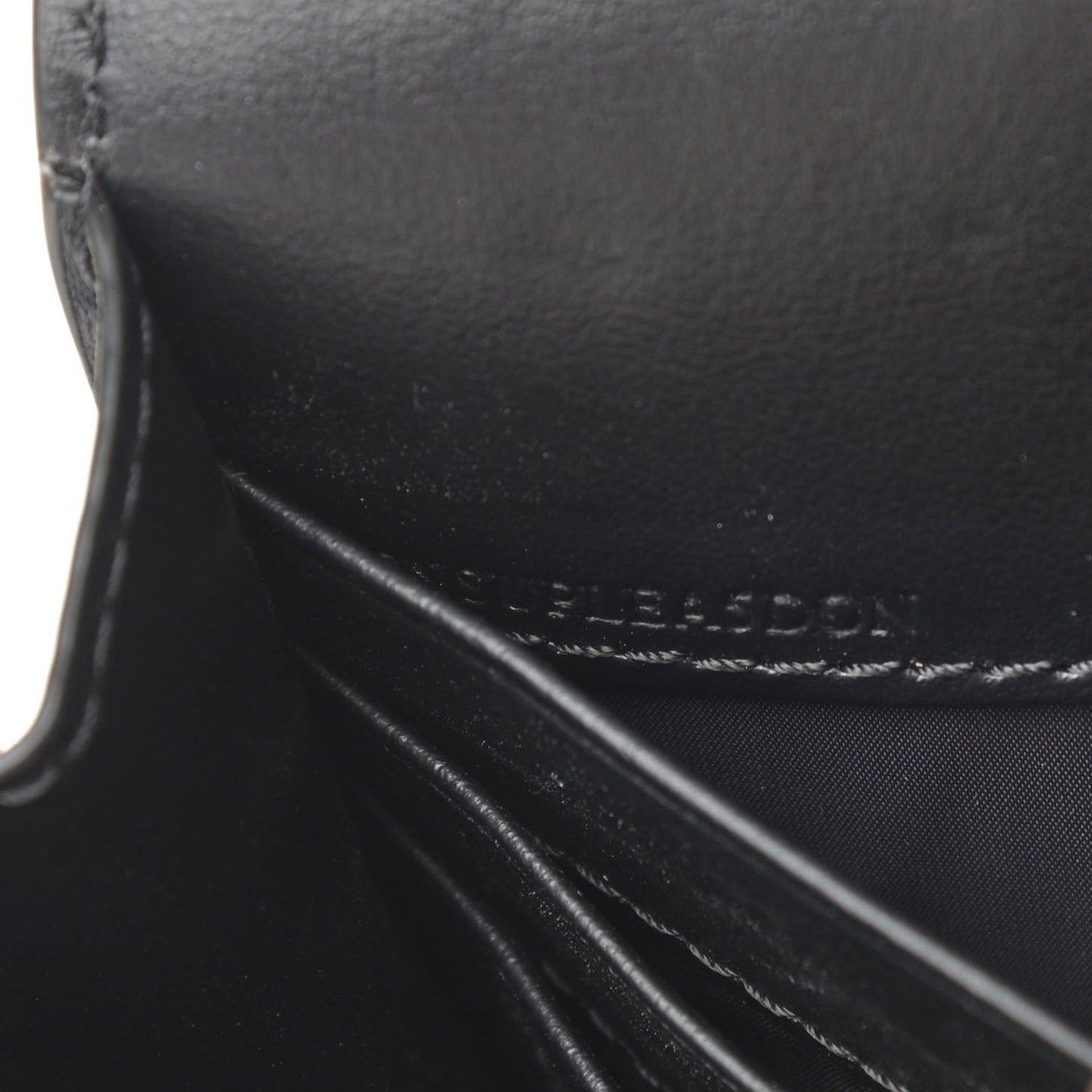 Haymarket Check Henley Wallet On Chain Black