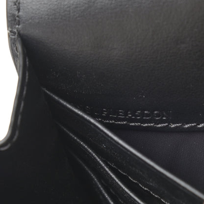 Burberry Haymarket Check Henley Wallet On Chain Black 7 of 13