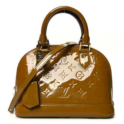 Louis Vuitton Vernis Alma BB Vert Olive 1 of 10