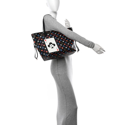Louis Vuitton Game On Neverfull MM Black 2 of 11