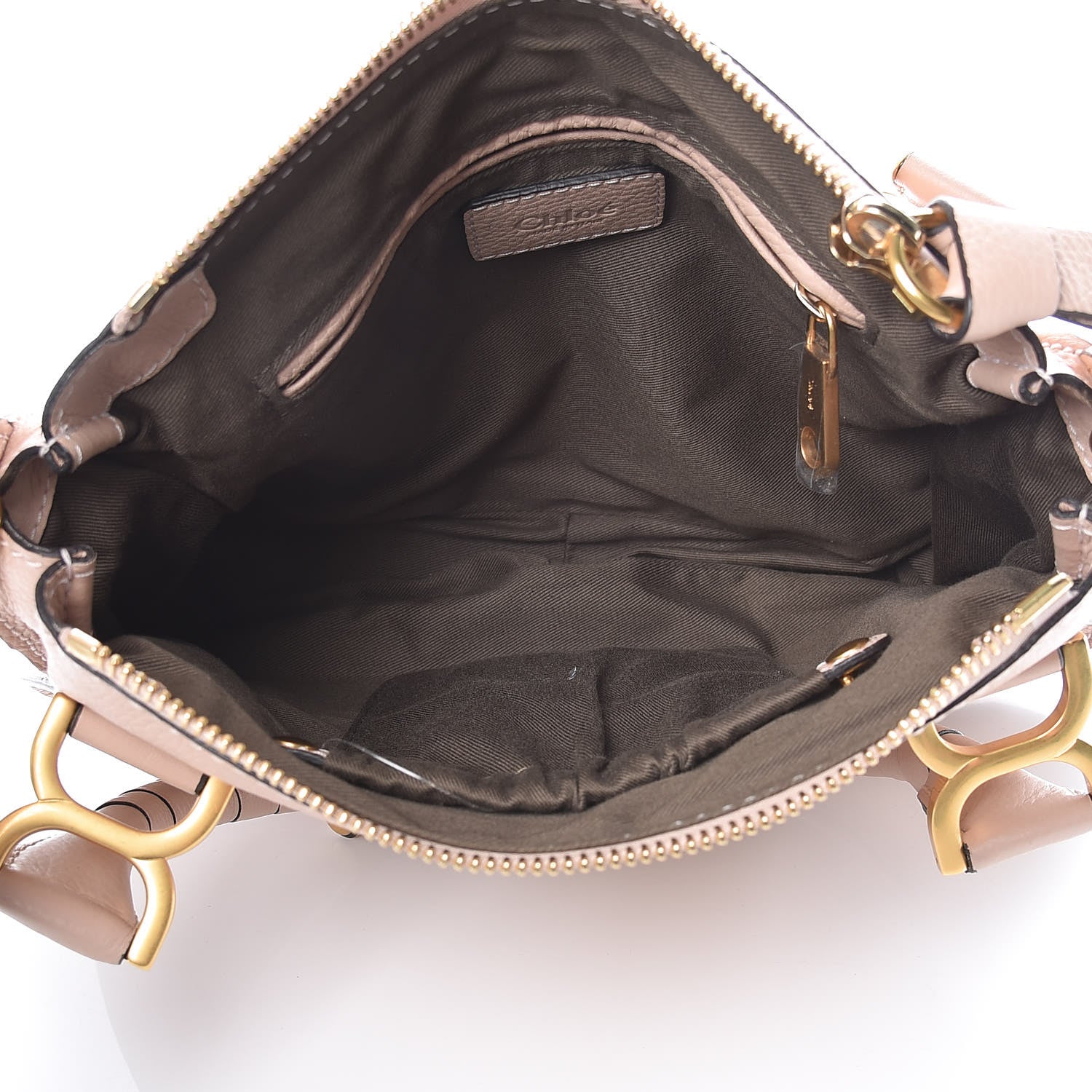 Chloe Calfskin Small Marcie Satchel Blush Nude 6 of 11