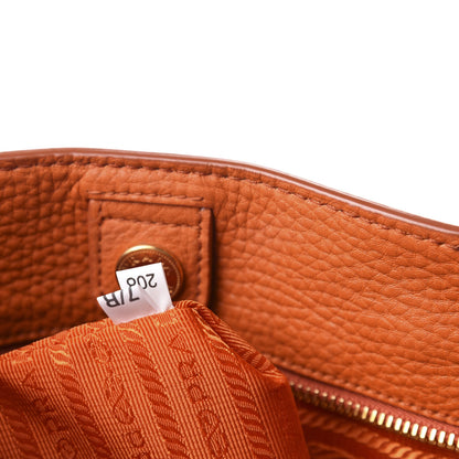Prada Vitello Daino Tote Papaya 10 of 11