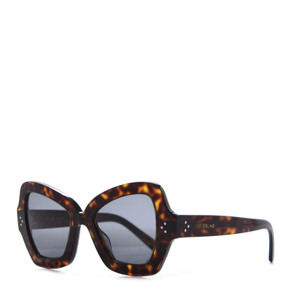 Celine Acetate Butterfly Sunglasses CL 40067I Red Havana Smoke 1 of 7