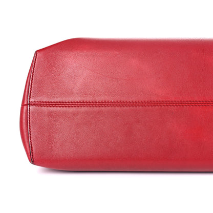 Fendi Vitello Dolce Marmol Large By The Way Boston Bag Ciliegia 21 of 32