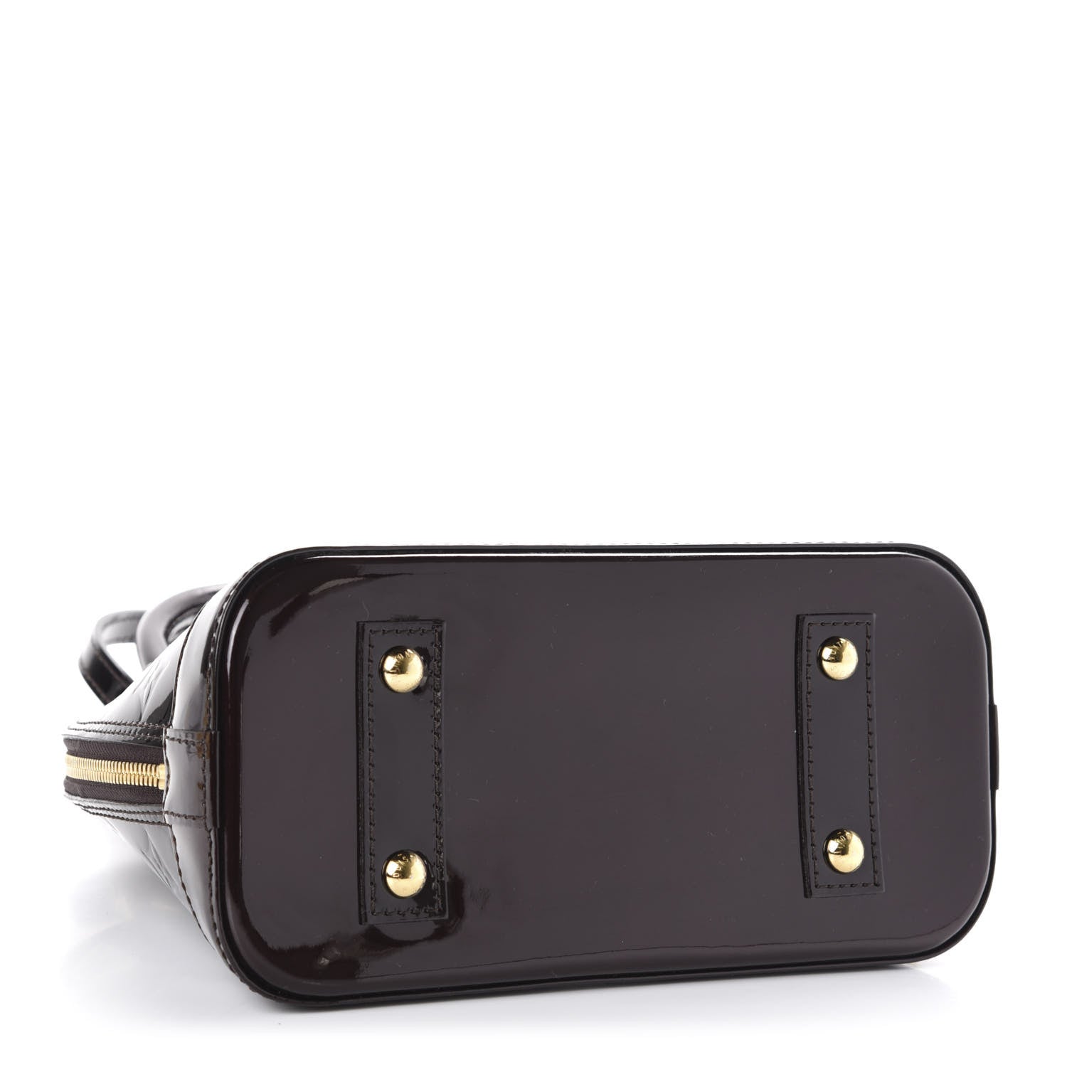Louis Vuitton Vernis Alma BB Amarante 4 of 9